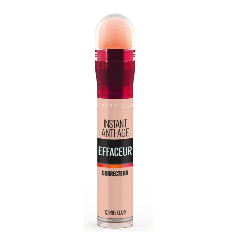 Anticernes instant antiage l’effaceur maybelline Teint 121 Miel Clair