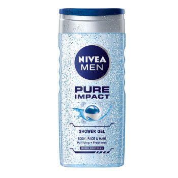 Nivea - gel douche homme -...