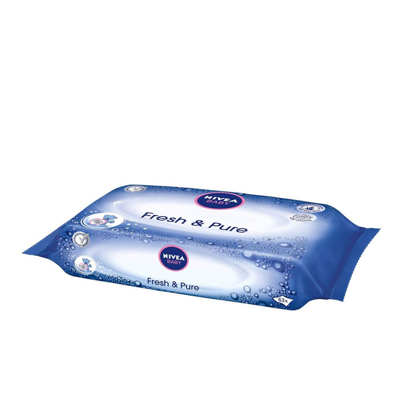 Nivea Lingette Bebe Fresh Pur X63 Nivea Lingette Bebe Fresh Pur X63