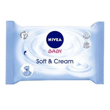 Nivea Lingette Bebe Soft Cream X63