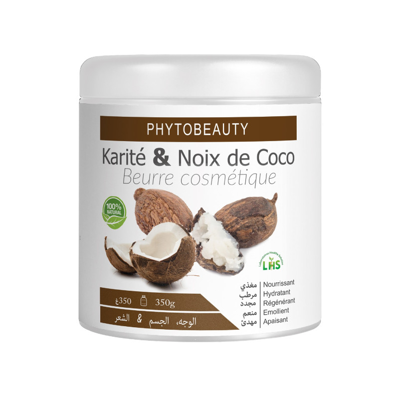 Beurre Karité et Noix de Coco 350 g Beurre Karité et Noix de Coco 350 g