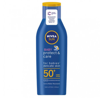 Nivea ecran lait bébé...