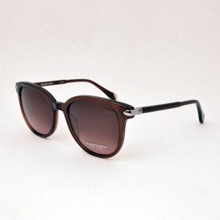 Carven lunette solaire Marron pour femme