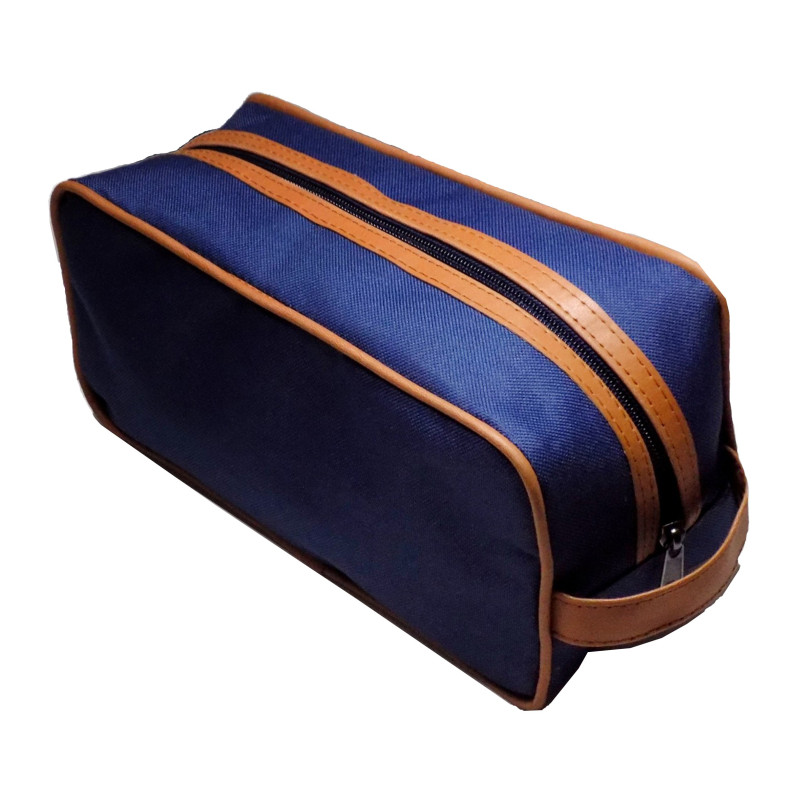 Trousse de toilette pour homme couleur bleu