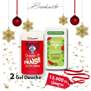 Lot 2 gel douche Le Petit Marseillais