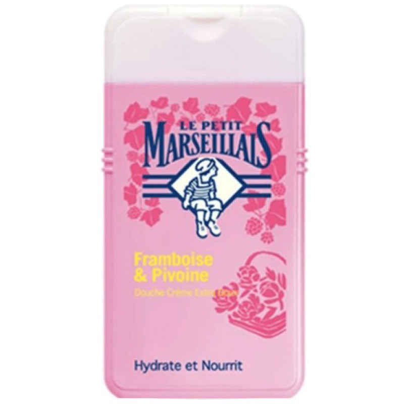 Le petit marseillais gel douche framboise & pivoine 250ml
