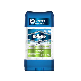 Gillette power rush clear...