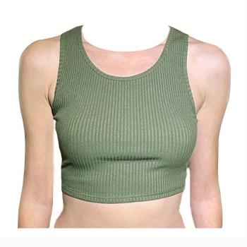 Crop top Vert Militaire...