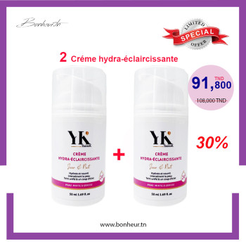 2 crèmes éclaircissante