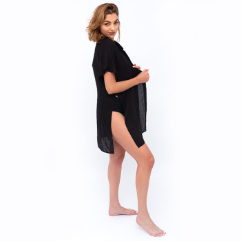 Chemise Cache maillot  Noir