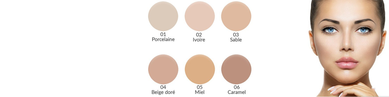 Fond de teints en ligne chez bonheur.tn pour sublimer votre peau